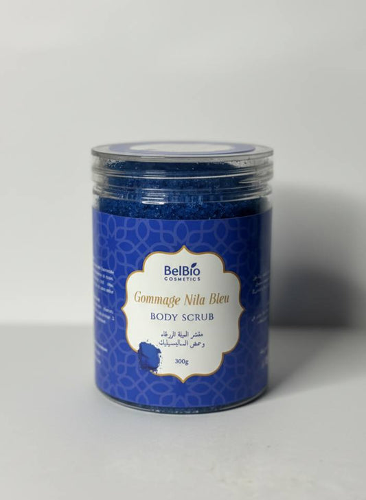 مقشر النيلة الزرقاء بحمض الساليسيليك 300غ